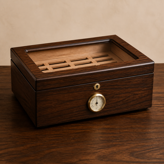 Humidor setup guide cover