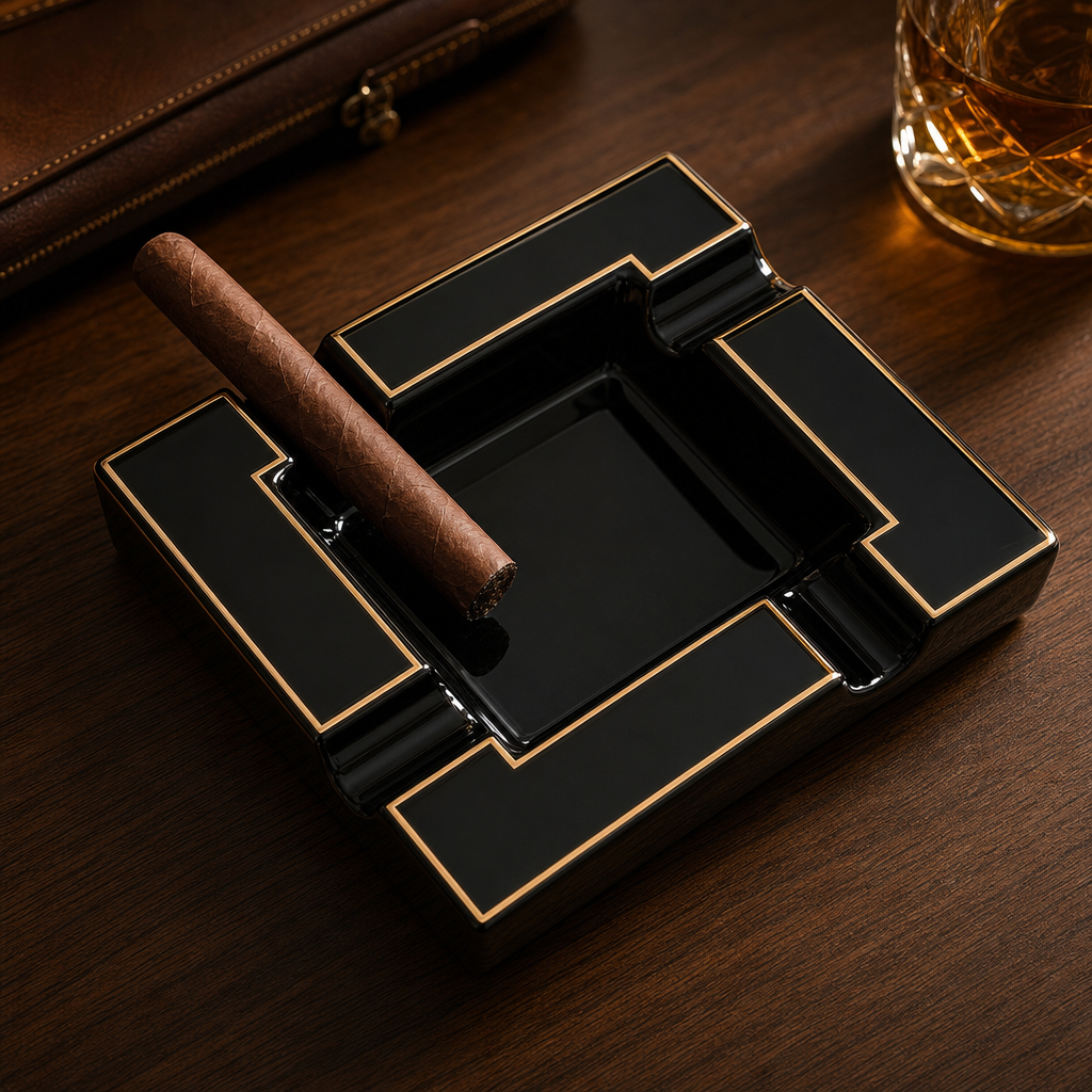 Ceramic Cigar Ashtray