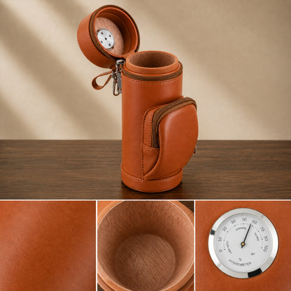 Portable Golf Cigar Travel Case
