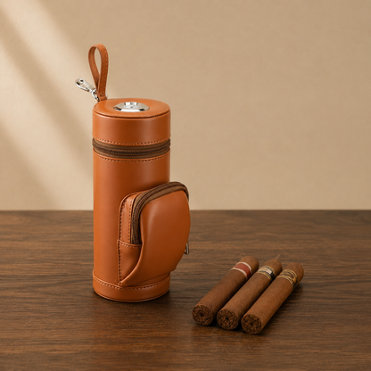 Portable Golf Cigar Travel Case